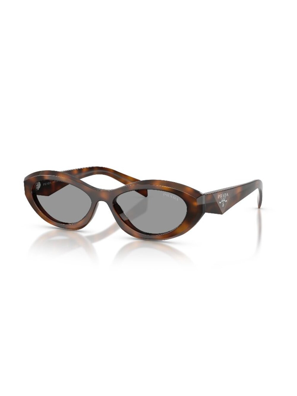 New Prada Women's Sunglasses Multicolor Grey Lens Acetate Frame PR 26ZS 20D50Q